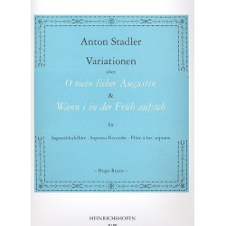 Variationen über  O mein lieber - Anton Stadler