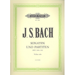 6 Sonaten und Partiten : - Johann Sebastian Bach