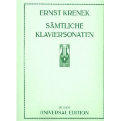 Sämtliche Sonaten : für Klavier - Ernst Krenek