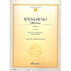 Obertass op.19,1 : für - Henryk Wieniawsky