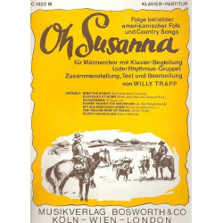 Oh Susanna : American Folk-Song- - Willy Trapp