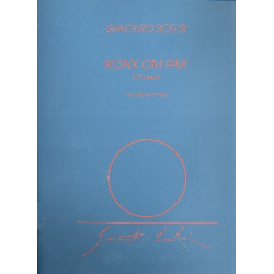 Konx om Pax : pour choeur et orchestre - Giacinto Scelsi