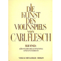 Die Kunst des Violinspiels Band 2 - Carl Flesch