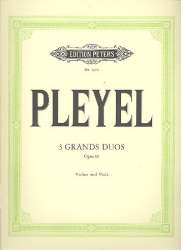 3 grands Duos op.69 : - Ignaz Joseph Pleyel
