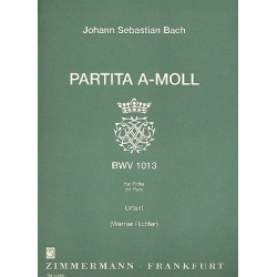 Partita a-Moll BWV1013 : für -Johann Sebastian Bach / Arr.Werner Richter