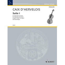 Suite A-Dur Nr.1 : für Violoncello - Louis de Caix de Hervelois