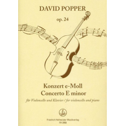 Konzert e-Moll op.24 für -David Popper