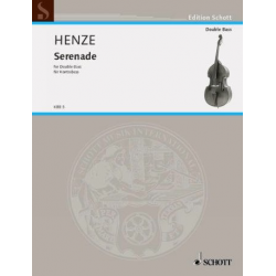 Serenade : für Kontrabaß solo - Hans Werner Henze
