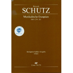 Musikalische Exequien SWV279-281 (Partitur) -Heinrich Schütz
