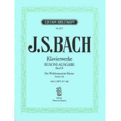 Das Wohltemperierte Klavier - Johann Sebastian Bach / Arr. Ferruccio Busoni