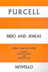 Dido and Aeneas : Vocal Score (en) - Henry Purcell
