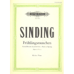 Frühlingsrauschen op.32,3 : - Christian Sinding