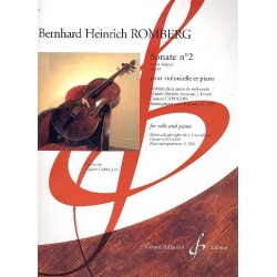 Sonate en ut majeur no.2 op.43 : - Bernhard Romberg