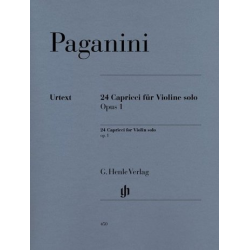 24 Capricci op.1 : - Niccolo Paganini