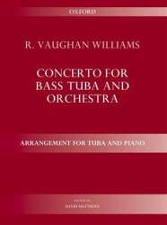 Concerto for bass tuba and orchestra (tuba and piano) Ed 2013 -Ralph Vaughan Williams / Arr.David Matthews
