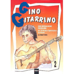 Gino Gitarrino Band 2 : für Gitarre - Halef Krug