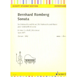 Sonate e-Moll op.38,1 : - Bernhard Romberg