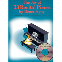 The Joy of 33 Recital Pieces (+CD) : - Denes Agay