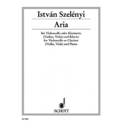 Aria : für Violoncello (Violine, - Istvan Szelenyi