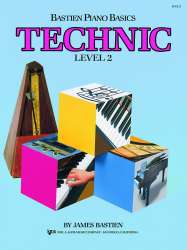 Bastien Piano Basics - Technic Level 2 (English Book) -Jane and James Bastien