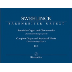 Sämtliche Orgel- und Clavierwerke Band 3 Teil 1: - Jan Pieterszoon Sweelinck
