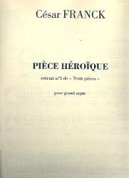 Pièce héroique : pour orgue - César Franck