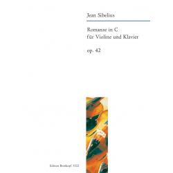 Romanze in C op. 42 - Jean Sibelius / Arr. Otto Taubmann