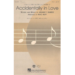 Accidentally in Love : for 2-part mixed voices - Adam Duritz