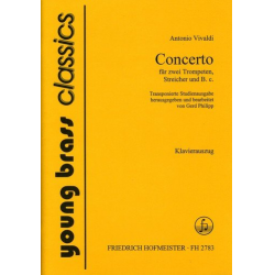 Konzert C-Dur RV537 F.IX:1 für 2 Trompeten - Antonio Vivaldi