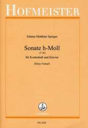 Sonate h-Moll : für Kontrabass - Johann Mathias Sperger