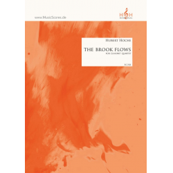 The Brook flows - Partitur und Stimme/n - Hubert Hoche