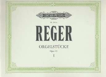 12 Orgelstücke op.65 Band 1 - Max Reger