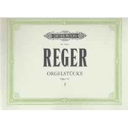 12 Orgelstücke op.65 Band 1 - Max Reger