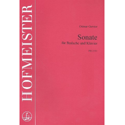 Sonate : für Viola und Klavier - Ottmar Gerster