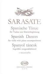 Spanyol tancok op.21,1 für - Pablo de Sarasate