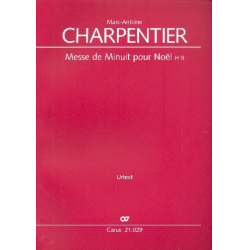 Messe de minuit pour noel H9 : - Marc Antoine Charpentier