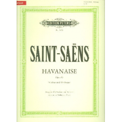 Havanaise op.83 : für Violine - Camille Saint-Saens