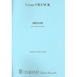 Sonate : für Violine und Klavier - César Franck