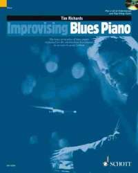 Improvising Blues Piano (en) : - Tim Richards