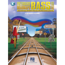 Fretboard Roadmaps Bass Guitar -Fred Sokolow