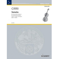 Sonate C-Dur : für Violoncello und Klavier - Giovanni Battista Cirri
