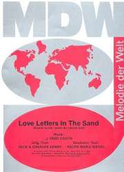 Love Letters in the Sand - Einzelausgabe Klavier (PVG) - J. Fred Coots / Arr. Boone
