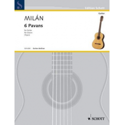 6 Pavans : für Gitarre - Luis Milan