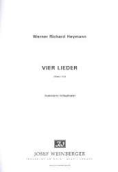 4 Lieder Werk8 : - Werner Richard Heymann