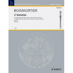 2 Sonaten aus op.27 : für -Joseph Bodin de Boismortier