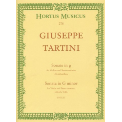 Sonate g-Moll : für Violine und Bc - Giuseppe Tartini