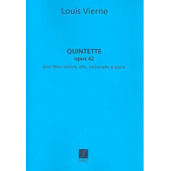 Quintette pour piano, 2 violons, alto - Louis Victor Jules Vierne