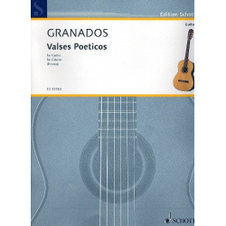 Valses poeticos : für Gitarre - Enrique Granados