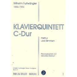 Quintett C-Dur : für Klavier und - Wilhelm Furtwängler
