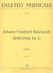 SINFONIA G-DUR : FUER ORCHESTER - Johann Friedrich Reichardt
